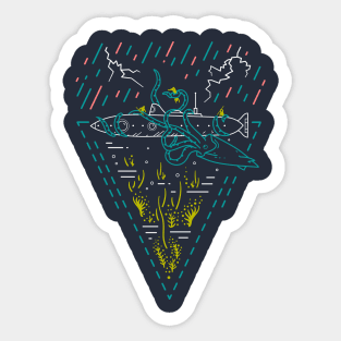 Twenty Thousand Leagues of Adventure Sticker